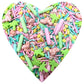 Cool Mom Sprinkles Flamingo Sprinkles - Tropical Beach Theme, 4 oz, Palm Springs, Gluten-Free