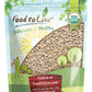 Food to Live Organic Spelt Berries, 3 Pounds - Non-GMO, Whole Grain, Non-Irradiated, Vegan Superfood, Bulk, Product of the USA