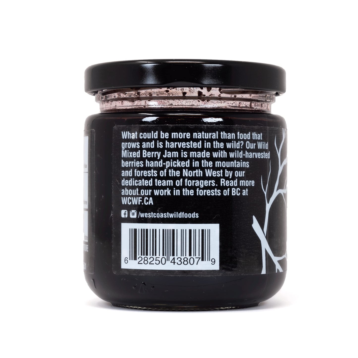 Wild Mixed Berry Jam | 11.5 oz / 326 g / 250 ml | Local | West Coast Wild Foods