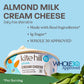 Kite Hill Plain Almond Milk Cream Cheese Style Spread, 8 Ounces, Dairy Free, Whole 30 Approved, Gluten Free, Non-GMO, Vegan