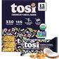 Tosi Meal Bars - Cashew Coconut, Vegan Snack Bars, 14g Protein, 12 Count, Organic, Gluten Free