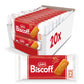 Lotus Biscoff Cookies, Caramelized Biscuit Cookie Snack, Dispenser Box (20 Sleeves Of 2 Extra Large Cookies) Vegan, 0.9 Ounce (P