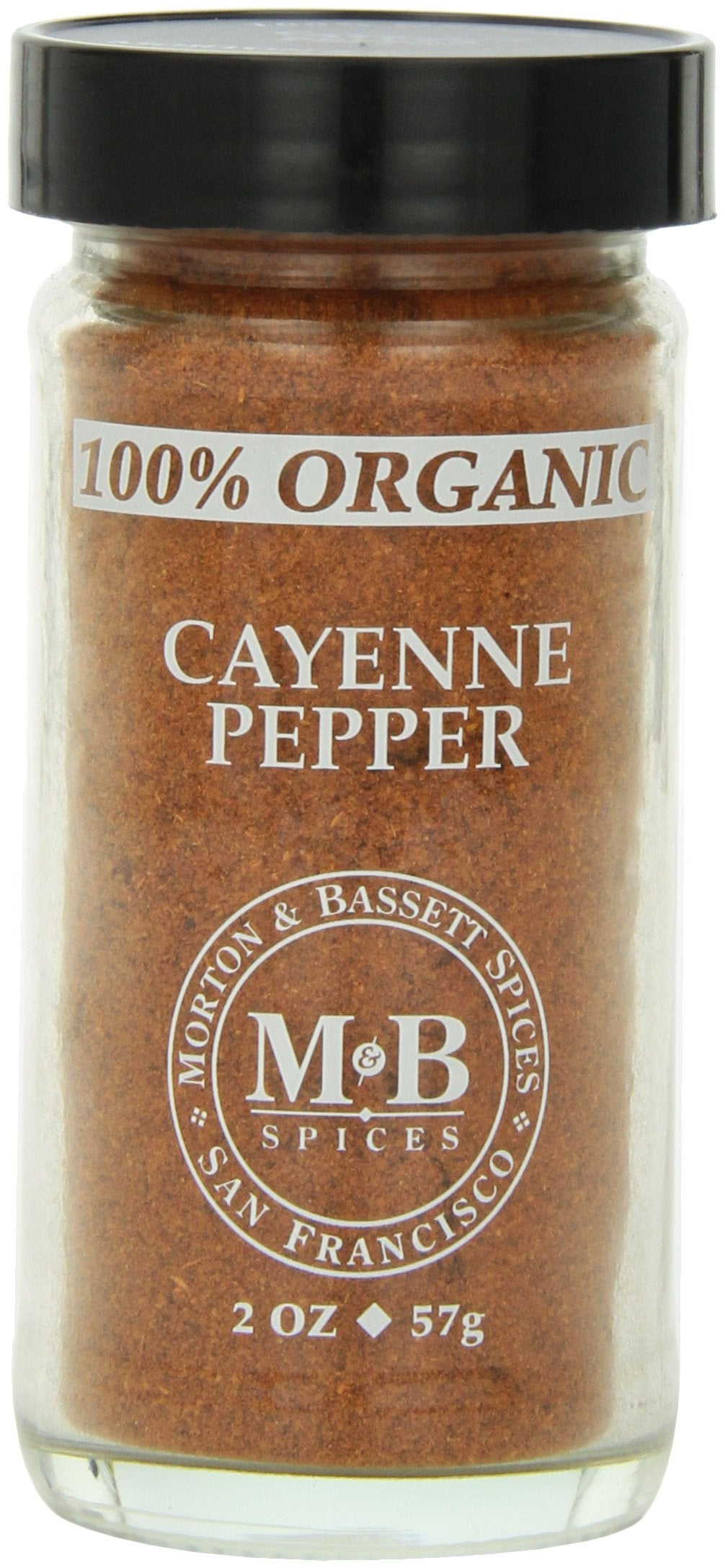 Morton & Bassett Organic Cayenne Pepper, 2 Ounce (Pack of 3)