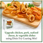 Dixie Fry 10-Ounce Original Recipe Coating Mix for Fried Chicken, Pork Chops & Seafood - Pack of 6