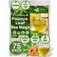 FRESHDRINKUS Premium Papaya Leaf Tea Bags, 100% Natural Herbal Tea, 75 Count, Vegan, No Sugar, No Caffeine, Gluten-Free