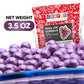 Crafty Confections Shimmer Gumballs - G  Bubble Gum 3.5 oz - Pearl Purple Candy for Party Favors & Easter Basket
