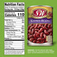 S&W - Dark Red Kidney Beans - 15.5 Oz. Can (Pack Of 12)