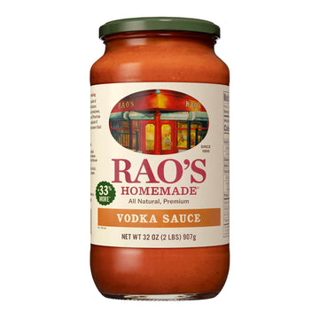 RaoS Homemade Flavor Blend Sauce  32 Oz  Creamy Tomato Sauce  Carb Conscious  Keto Friendly  All Natural  Top-Grade Quality  With Parmigiano Reggiano And Pecorino Romano Cheeses & Flavor Blend (Pack Of 6)