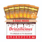 Drizzilicious Mini Rice Cakes French Toast - Rice Crisps  Healthy Snack for mature-themeds and Kids  Flavored Rice Cakes  Vegan  Gluten Free  Allergen Free  Only 90 Calories Per Serving - 4 oz (Pack of 6)