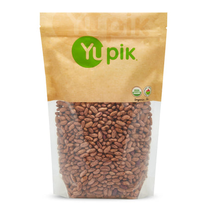 Yupik Organic Pinto Beans, 2.2 lb (35.3 oz), Non-GMO, Vegan & Gluten-Free, USDA Certified, Kosher, Dried Beans, Excellent Source