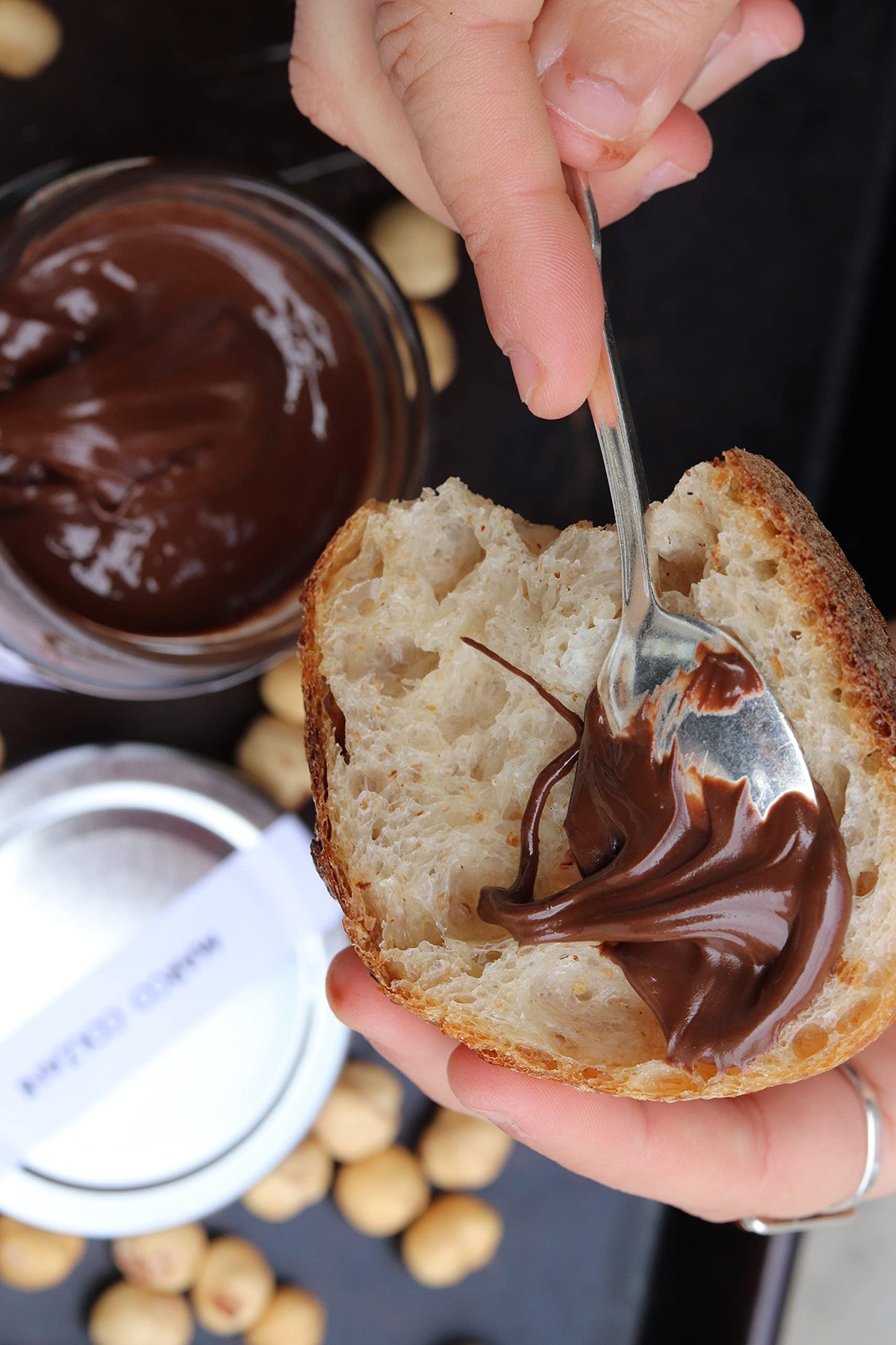 Gustiamo Chocolate Hazelnut Cream, 260 gr - 9.2 oz, Lombardia, Italy, Model S-PL-449