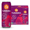 ZYN Turmeric Wellness Drink (6 Pack), Pomegranate Cranberry Flavored Turmeric Curcumin Drink with Black Pepper, No Added Sugar, 