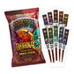 Mythical Meats Original Exotic Flavor Sampler Pack - 10 Exotic Game And Beef Snack Sticks - Dried & Dehydrated Meats Seasoned To