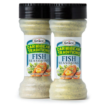 Grace Caribbean Traditions Seasonings - 2 Pack - Fish Spices & Seasonings for Cooking - Fish Seasoning Spice - Authentic Jamaica
