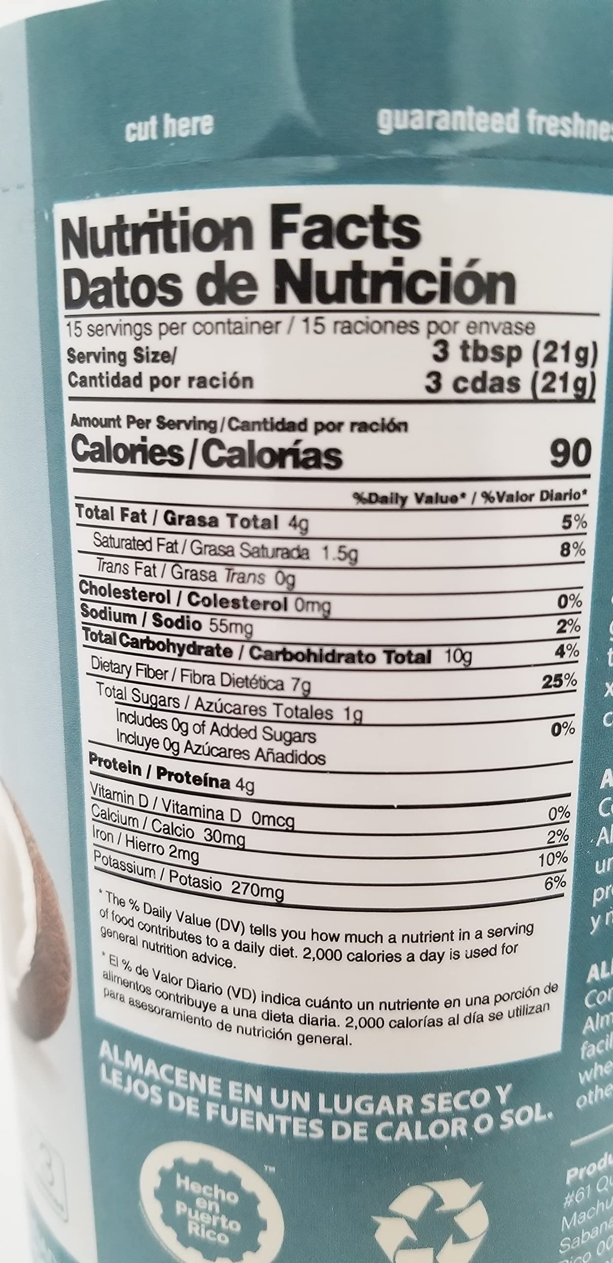 La Maga Crema caliente de coco keto (Hot coconut cream keto)