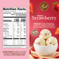 Triple Scoop Ice Cream Mix, Non-GMO, Strawberry Flavor, 12.8 Ounce, Ready in Under 30 Mins