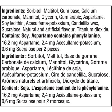 Dentyne Ice Gum, Intense, 12 Count {Imported From Canada