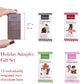 Chuao Chocolatier Holiday Sampler Gift Box Gourmet Dark & Milk Chocolate Mini Bars | No Preservatives | For Gift Baskets, Christmas, Hostess Gifts, Thank You, Care Package | 15 Pack (0.39 Oz Each)
