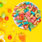 SUNNY ISLAND Gummy Candy Mix - Peach Rings, Watermelon Slices, Worms & Bears - 2-Pound Bag