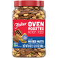 Fisher Deluxe Mixed Nuts, Oven Roasted, Gluten Free, 24 Ounces, No Added Oil, Sea Salt, Pack of 1