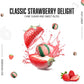 Stewart Old Fashioned Strawberry Flavored Pure Sugar Candy Puff Balls - Individually Wrapped Candy Snack, Fat-Free, Cholesterol-