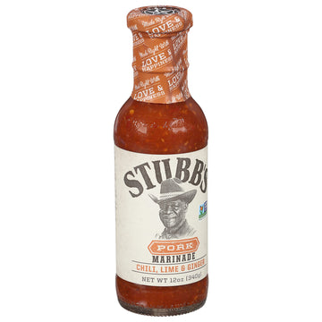 Stubbs Chiles, Lime & Ginger Pork Marinade, 12 oz