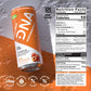 HYDRADNA Clean Performance Drink, Zero Sugar, 120 mg Organic Caffeine, 12 Fl Oz, Pack of 12, Peach Flavor