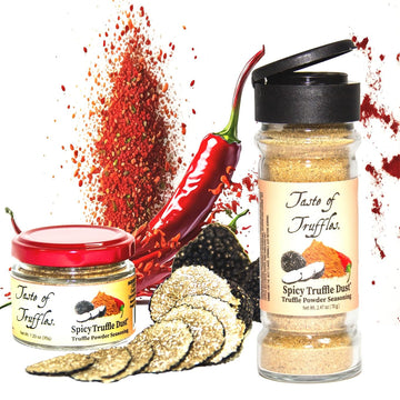 Truffle Dust Seasoning, Truffle & Mushrooms Powder Seasoning, Truffle Gourmet Food Condiments Vegan And Vegetarian Friendly (Spi