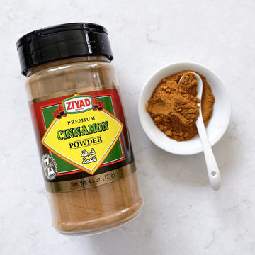 Ziyad Premium Ground Cinnamon Powder, 4.5Oz