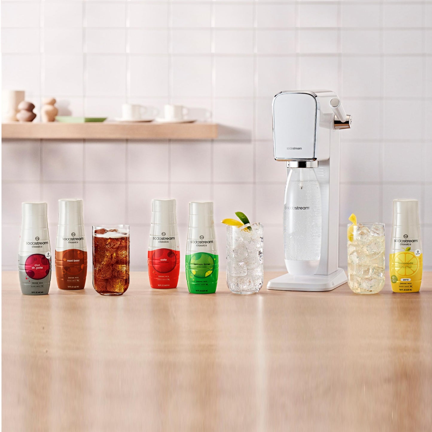 SodaStream Root malt-inspired Soda Mix, 14.8 Fl Oz (Pack of 4), Model 1100908011