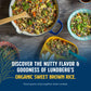 Lundberg Organic Sweet Brown Rice - Short Grain Rice, Slightly Sweet, Nutty & Sticky Rice, Healthy Food, Vegan, Pantry Staples,