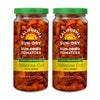California Sun Dry Sun-Dried Tomatoes in Oil, Julienne Cut with Herbs, 8.5oz (Pack of 2), Gluten-Free