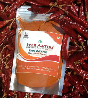 Iyer Aathu Kaara Saara Podi (Curry Spice Powder) 250 Grams