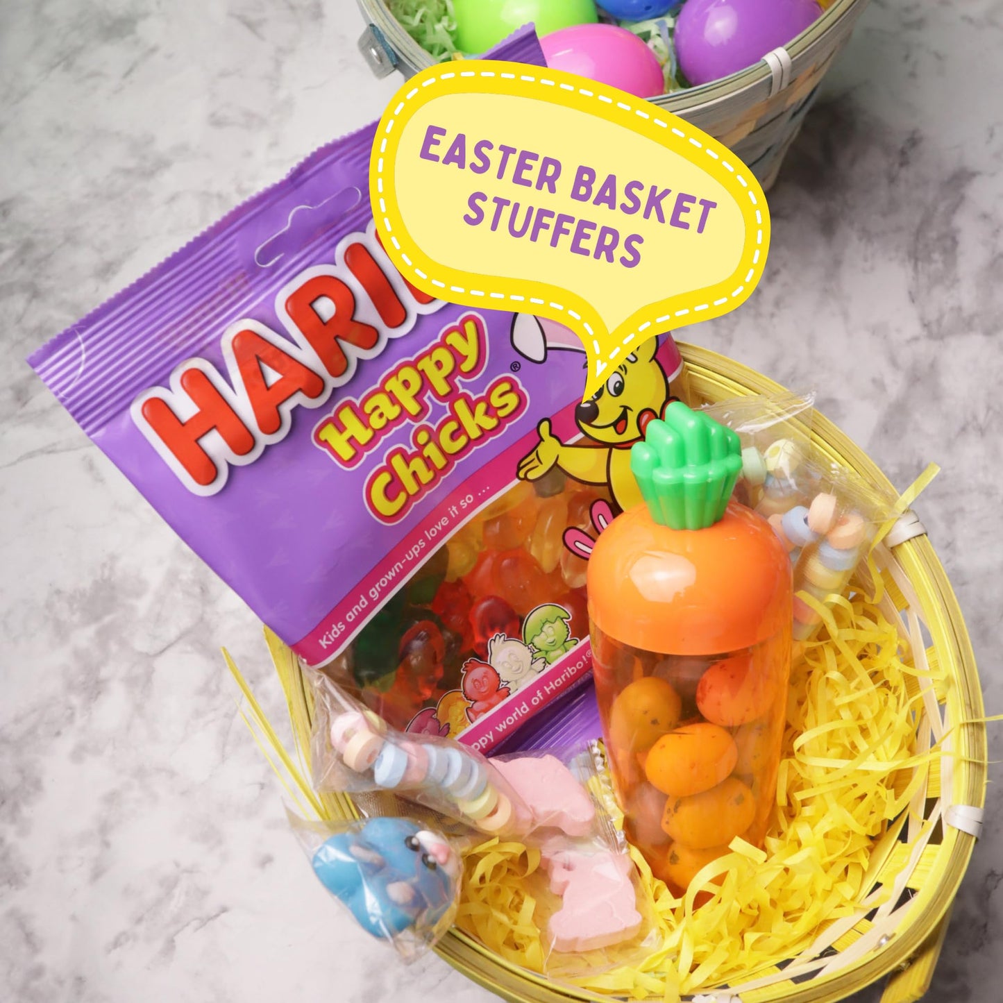 Sweetzo Easter Happy Chick Gummies, Fruit Flavored Candy, 4 Ounces, Pack of 3