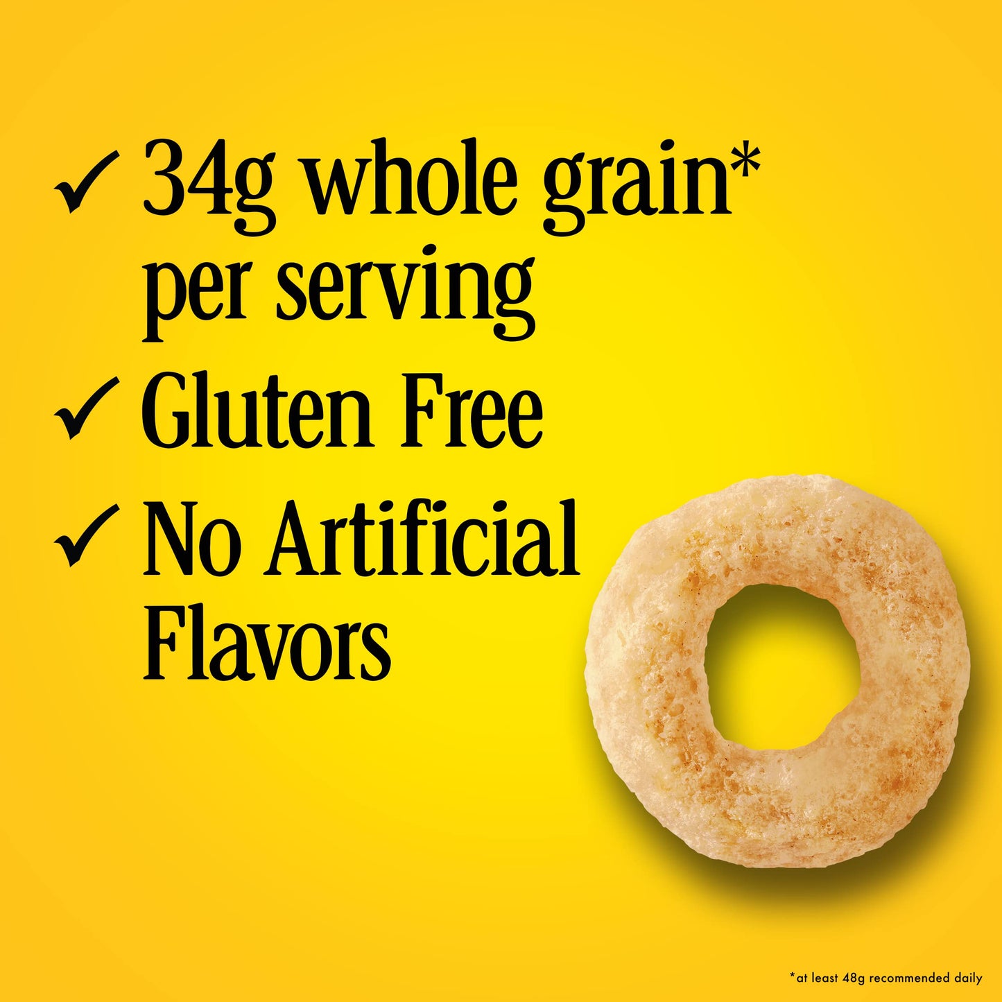 Cheerios, Heart Healthy Gluten Free Breakfast Cereal, Giant Size, 20 oz