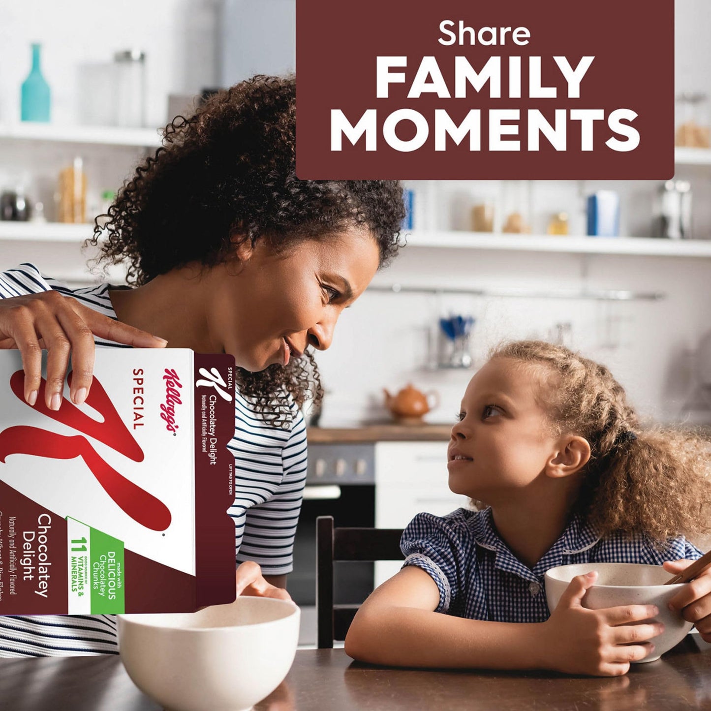 Kellogg'S Special K Breakfast Cereal, Fiber Cereal, Family Breakfast, Family Size, Chocolatey Delight, 16.3Oz Box (1 Box)