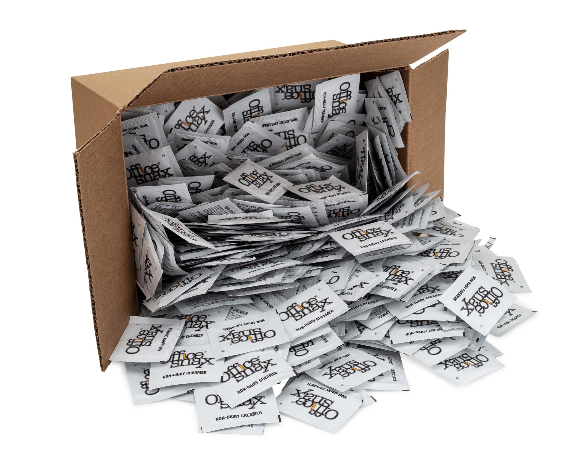 Office Snax Premeasured Single-Serve Packets, Powder Non-Dairy Creamer, 800/carton