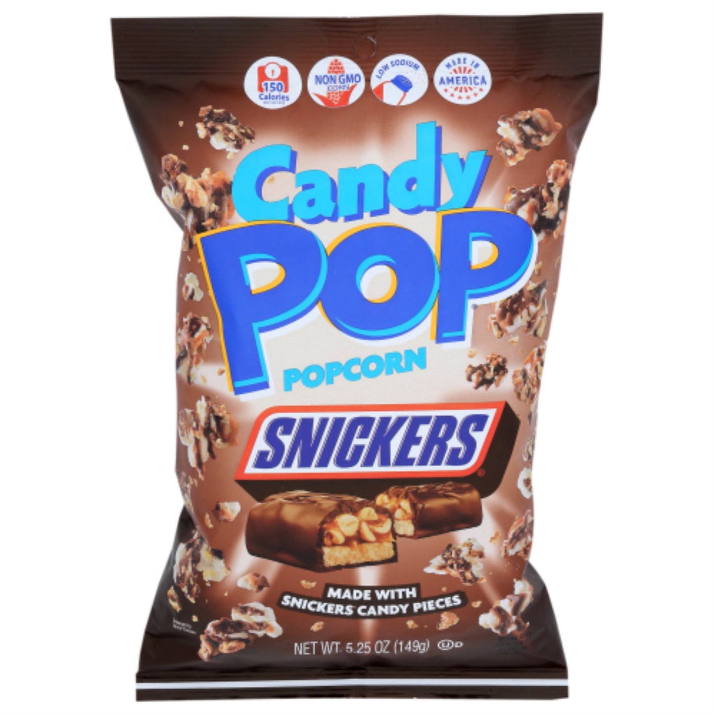 Cookie Pop Popcorn Popcorn Snickers (Pack Of 12)