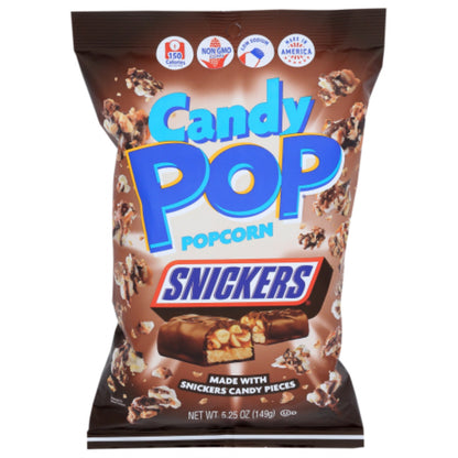 Cookie Pop Popcorn Popcorn Snickers (Pack Of 12)