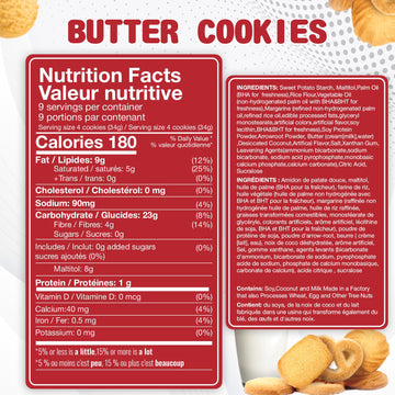 Gluten Free Sugar Free Butter Cookies 36 Count Traditional Danish Cookies, Premium Assorted Shortbread Cookies For Diabetics (1