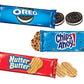 Nabisco Cookies Variety Pack, Oreo, Nutter Butter, Chips Ahoy!, 40 Snack Packs (4 Cookies Per Pack, 4 Boxes)