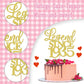 Rssta i Cake Topper, Gold Glitter, 90th Birthday Decoration, Model XM310-gold 1933