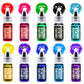 Vividye Oil Based Food Coloring Set - 10 Colors, 6ml Each, Fat Soluble for Baking, Candy Melts, and Fondant