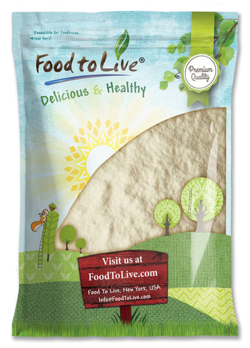 Food to Live Apple Powder, 10 Pounds - Unsulfured, Made from Raw Dried Fruit, Vegan, Bulk, Great for Juices, Smoothies, Yogurts,