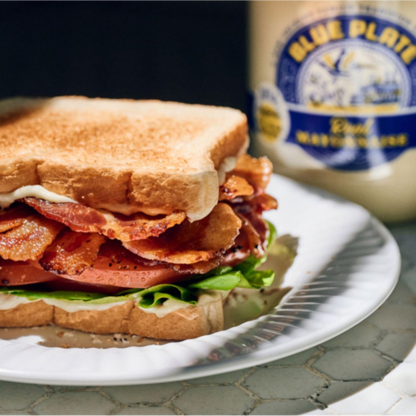 Blue Plate Mayonnaise Sandwich Spread, 8 Fl Oz Jar (Pack of 12)