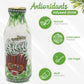 Tropikiss 12-Pack Green Iced Tea - Antioxidant-Rich Refreshing Drink | Natural Bottled Ice Tea | Healthy & Flavorful Beverage