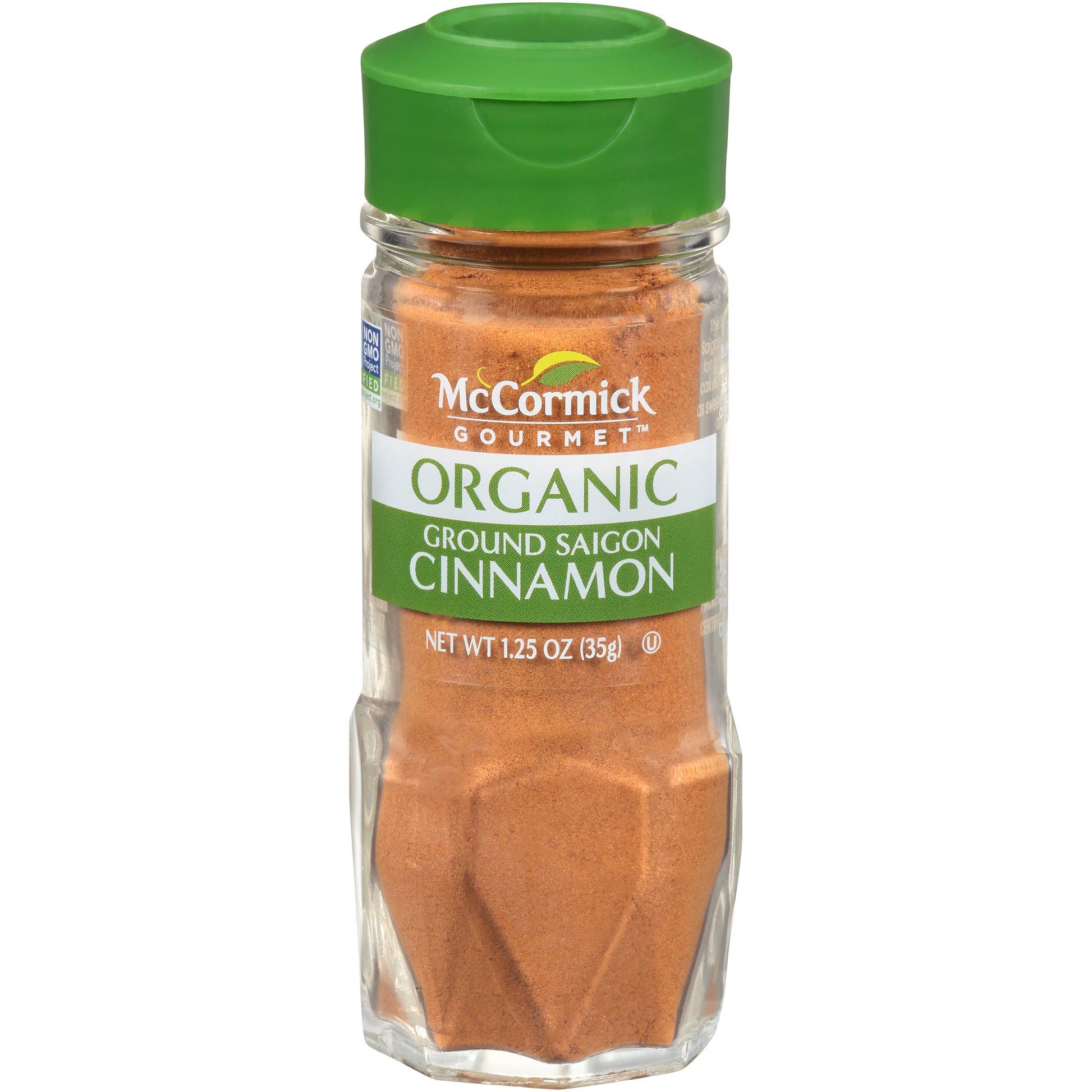 McCormick Gourmet Organic Ground Saigon Cinnamon - 1.25 Oz - 100% Organic Spice