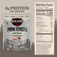 Jack Link'S Mini 100% Beef Sticks, Original Zero Sugar - 6G Of Protein Snacks, 65 Calories Per Stick, On The Go Snacking, Keto,