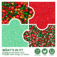 Christmas Sprinkles For Cupcake Toppers, Edible Christmas Sprinkles Set, Sujoygar Sprinkles For Cake Baking Decorating Cookies H