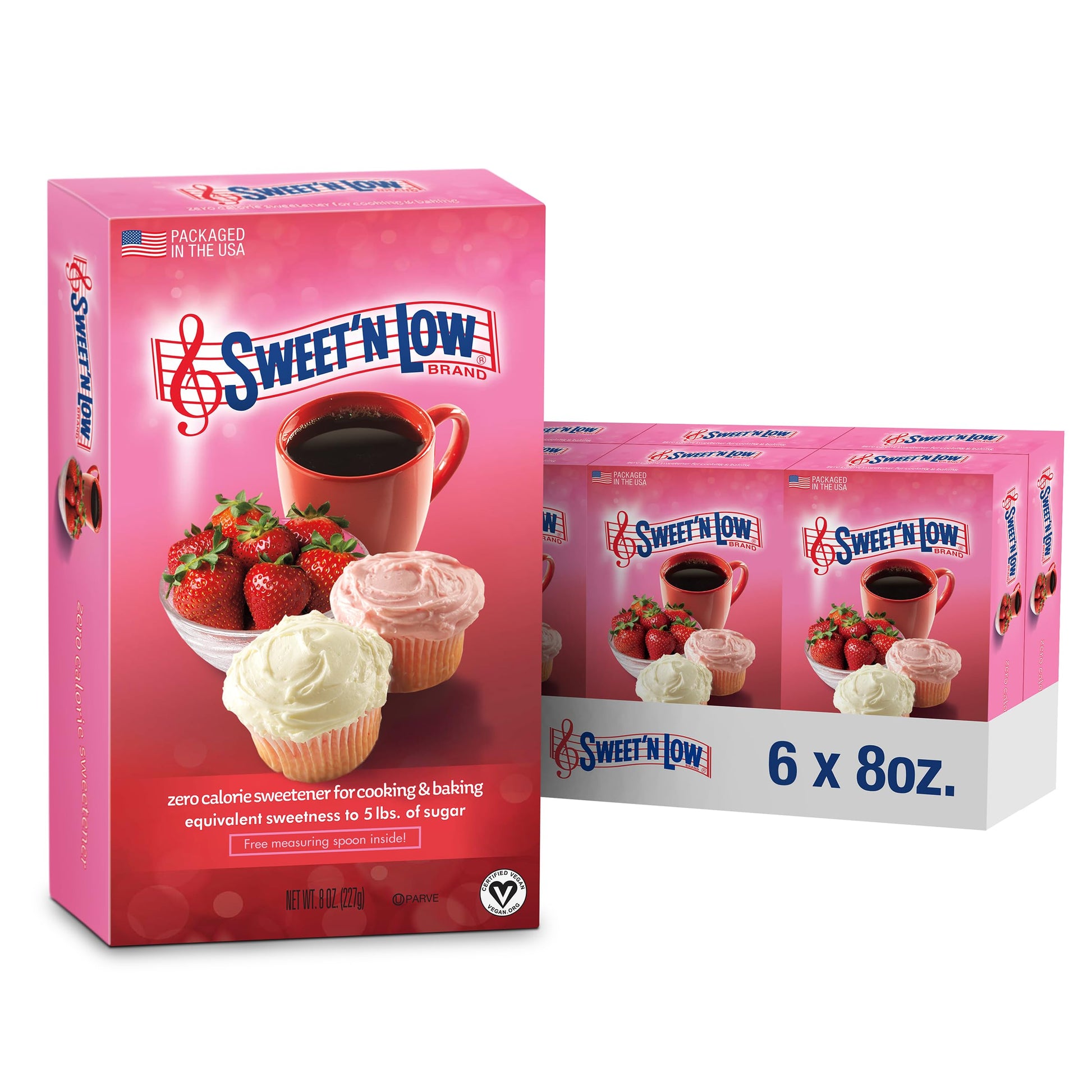 SweetN Low Zero-Calorie Sweetener, Contains Saccharin, Sugar Substitute, Keto, Vegan, Gluten-Free, Great for Cooking, Baking, C